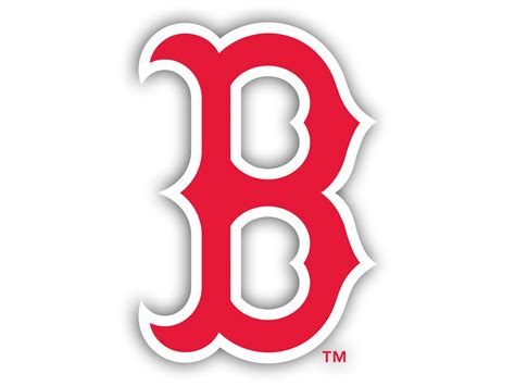 boston red sox white logo